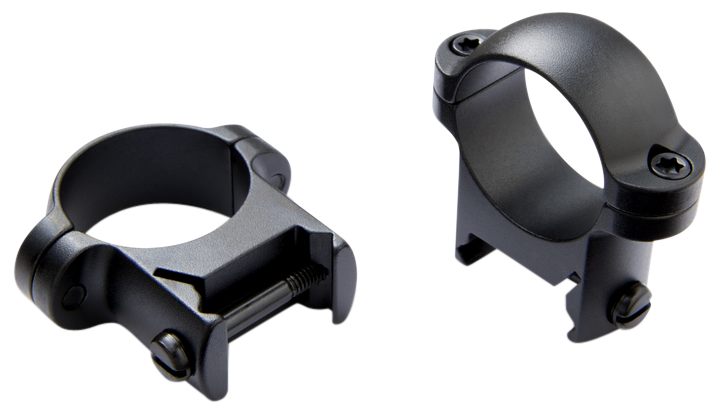 Burris 420077 Zee Rings Scope Set Weaver High 30mm Matte Black Steel