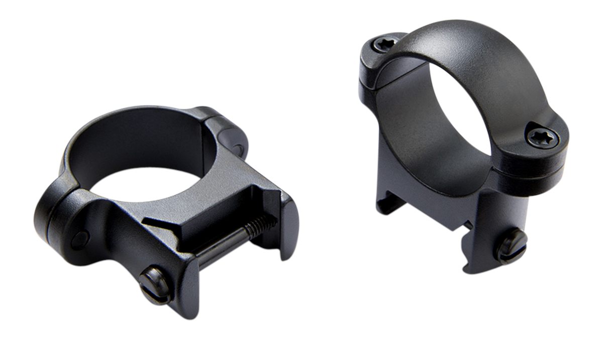 Burris ZEE Rings 1in LOW Gloss Black (Fits Weaver-Style Base)