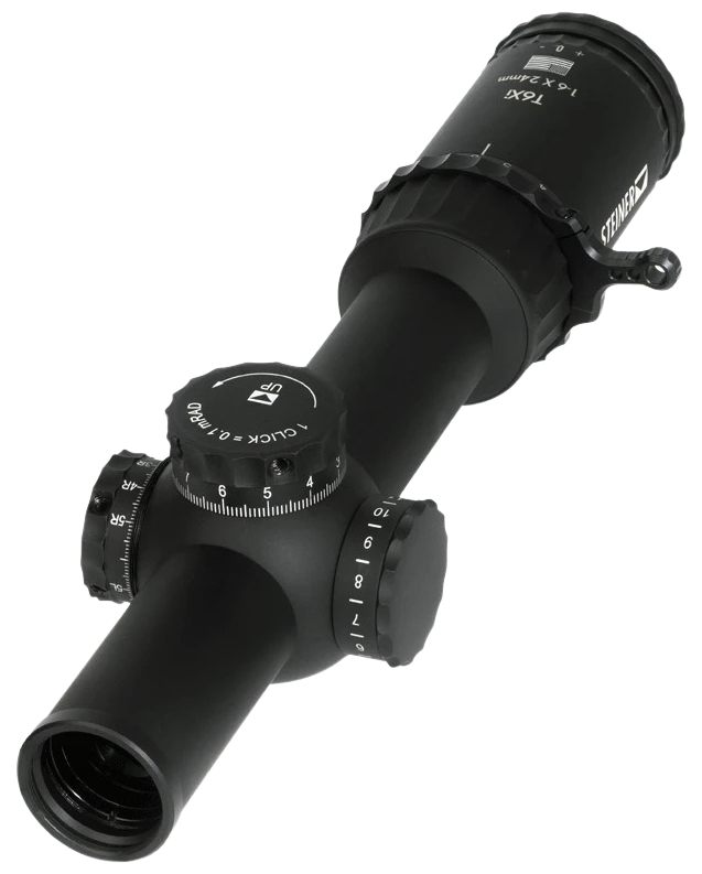 Steiner 5103 T6 Xi 1-6x24mm 30mm Tube Illuminated KC-1 MIL Reticle First Fo