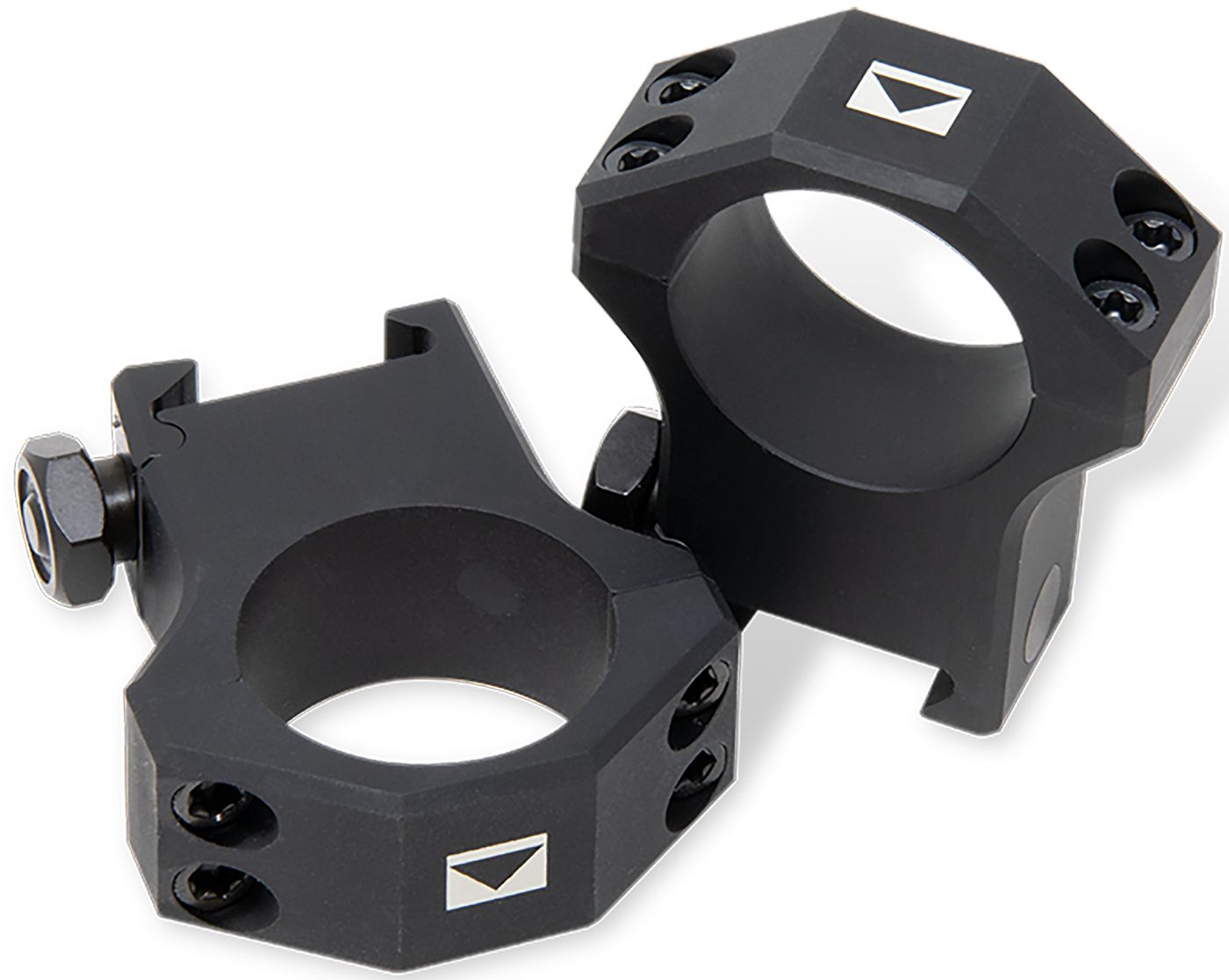 Steiner 5960 T-Series Matte Black Aluminum 30mm Tube Low, Picatinny Rail