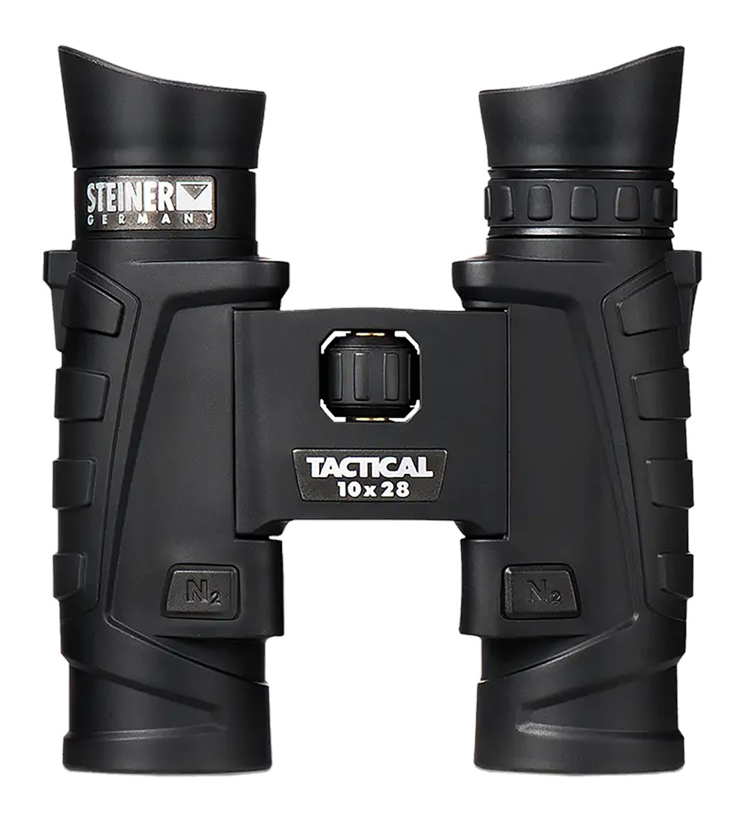 Steiner 2004 T1028 Tactical 10x28mm Roof Prism, Fast-Close Focus, Black Mak