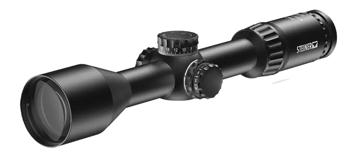 Steiner 8686 HX6 Black 3-18x50mm, 30mm Tube Illuminated MHR (RFP) Reticle