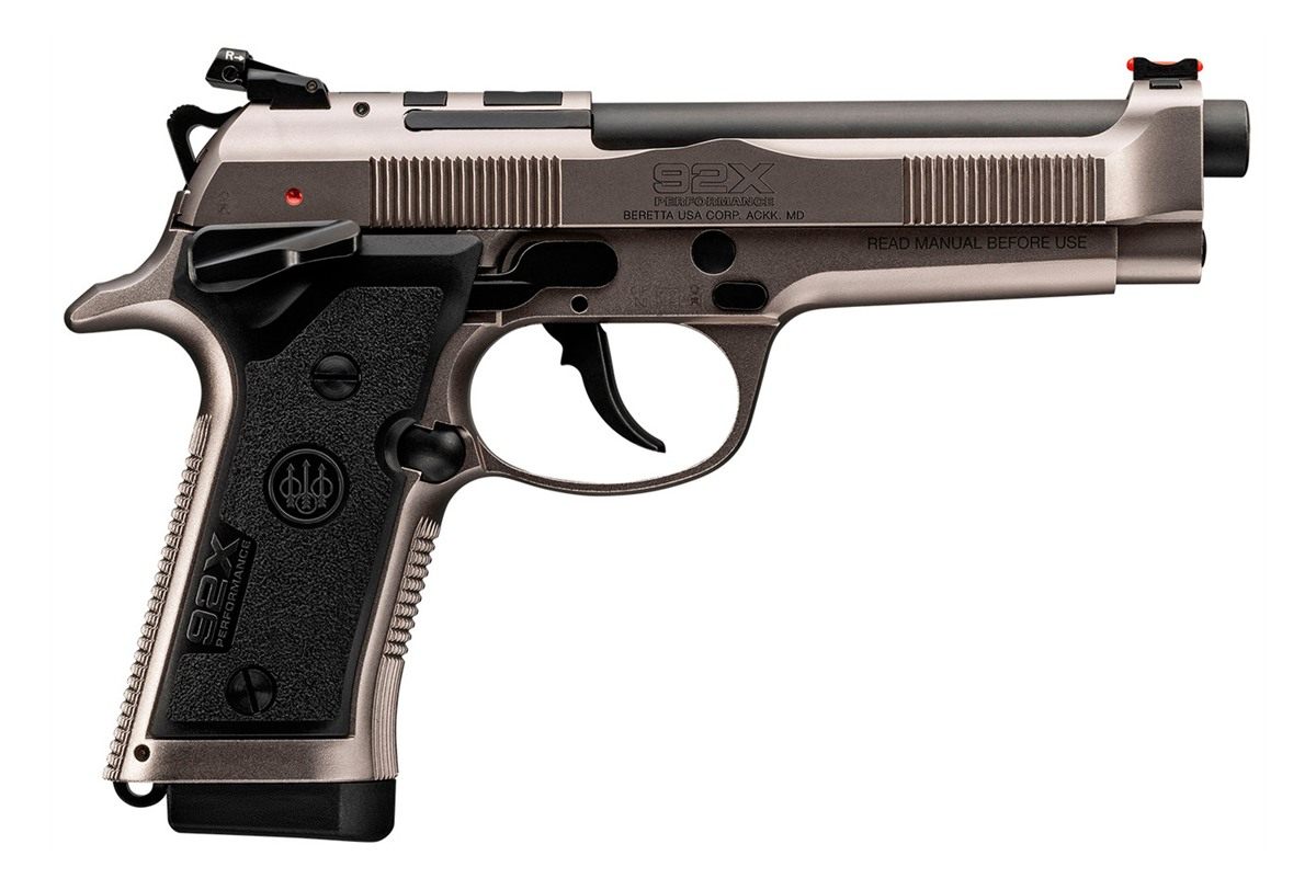 Beretta Usa 92X Performance DEF 9MM 4.90in 2-15RD