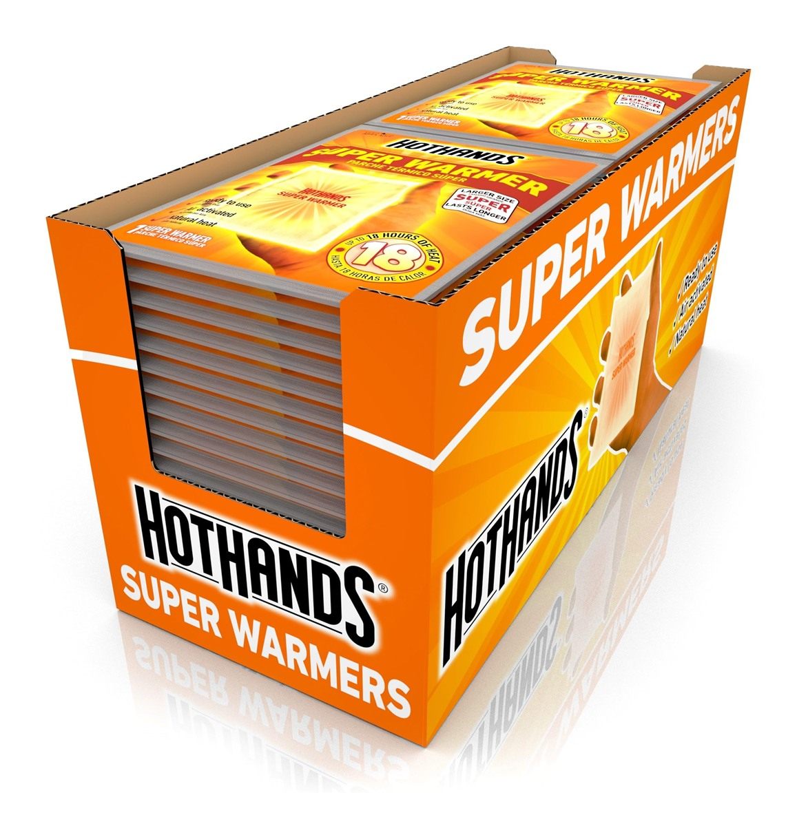 HotHands HH1ED240E-AMZ Body Hand Super Warmers - Long Lasting Safe Natural