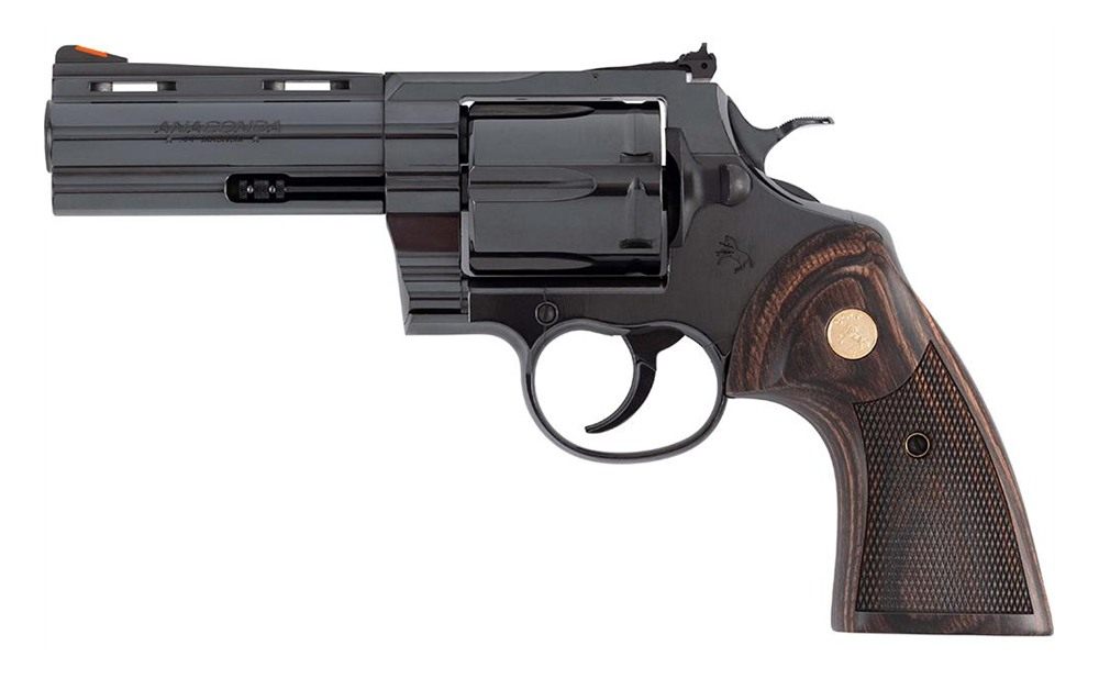 Colt Manufacturing Anaconda Handgun .44 Mag 6rd Capacity 4.25in Barrel Blue view 3