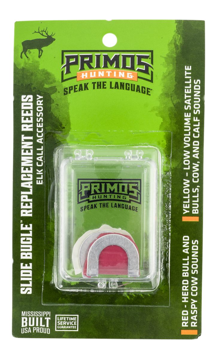 Primos PS932MC Slide Bugle Replacement Diaphragm Red/Yellow 2 Per Pkg