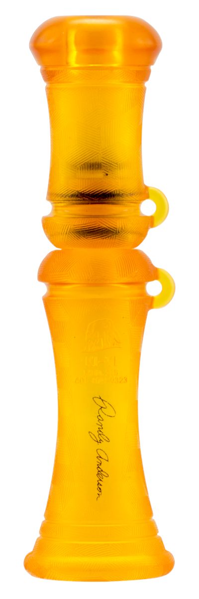 Primos 315 KI-YI Open Call Dog Sounds Attracts Predators Orange Plastic