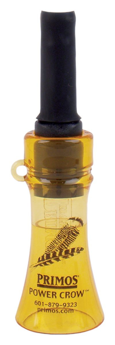 Primos 330 Power Crow Open Call Sounds Attracts Black/Yellow Plastic