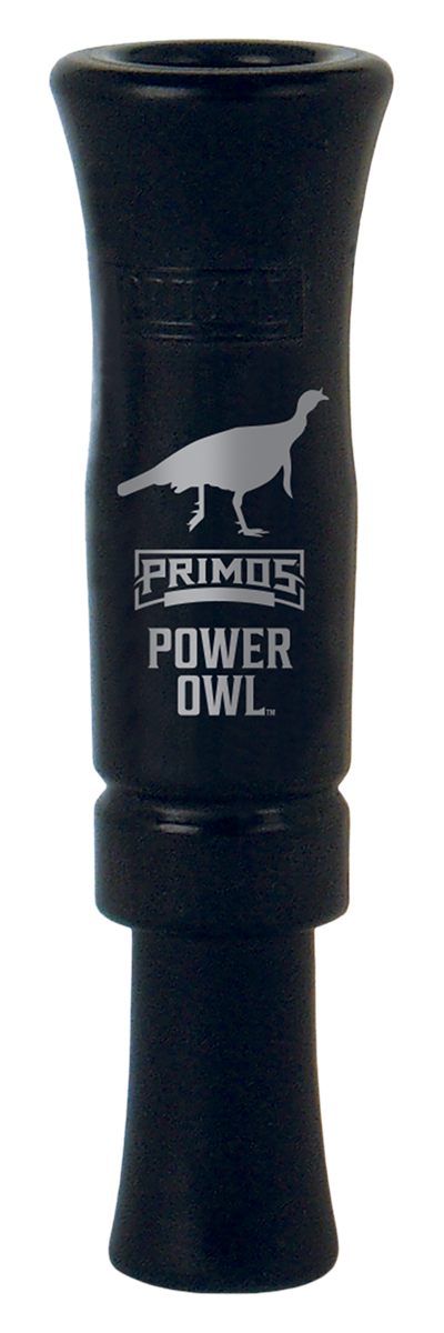 Primos 331 Power Owl Locator Open Call Sounds Barred Attracts Turkeys Black