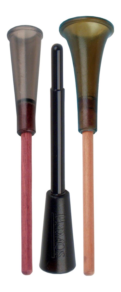 Primos 687 Striker Call Attracts Turkeys Multi Color Wood/Plastic 3 Pack