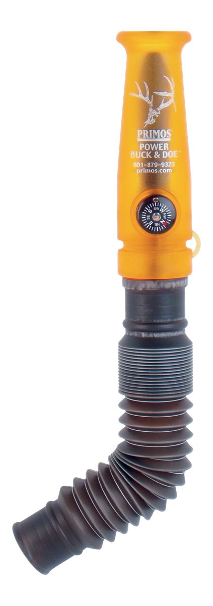 Primos 729 Power Grunter Call Single/Double Reed Attracts Deer Black/Gold P