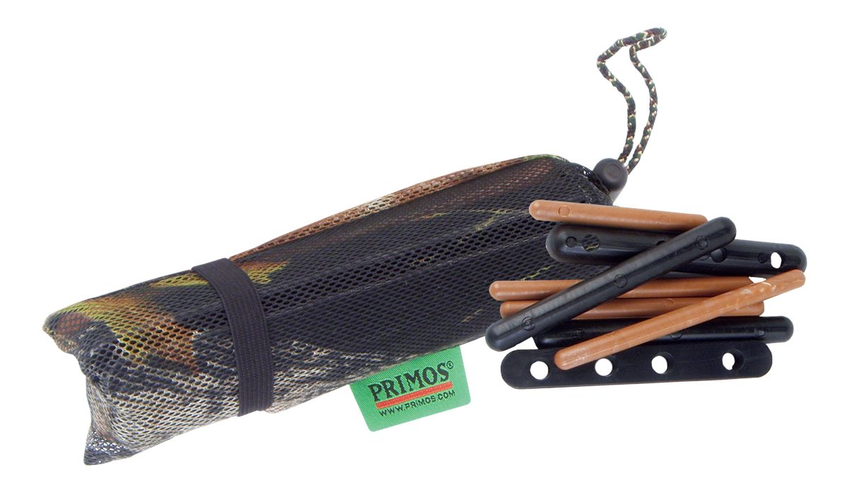 Primos 730 Rattling System Big Buck Bag Attracts Deer Black/Brown Wood