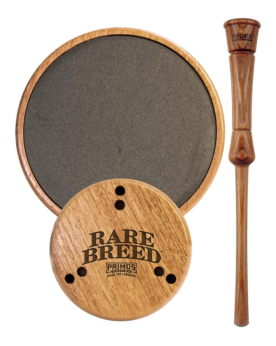 Primos PS2904 Rare Breed Friction Call Attracts Turkeys Natural Wood/Slate