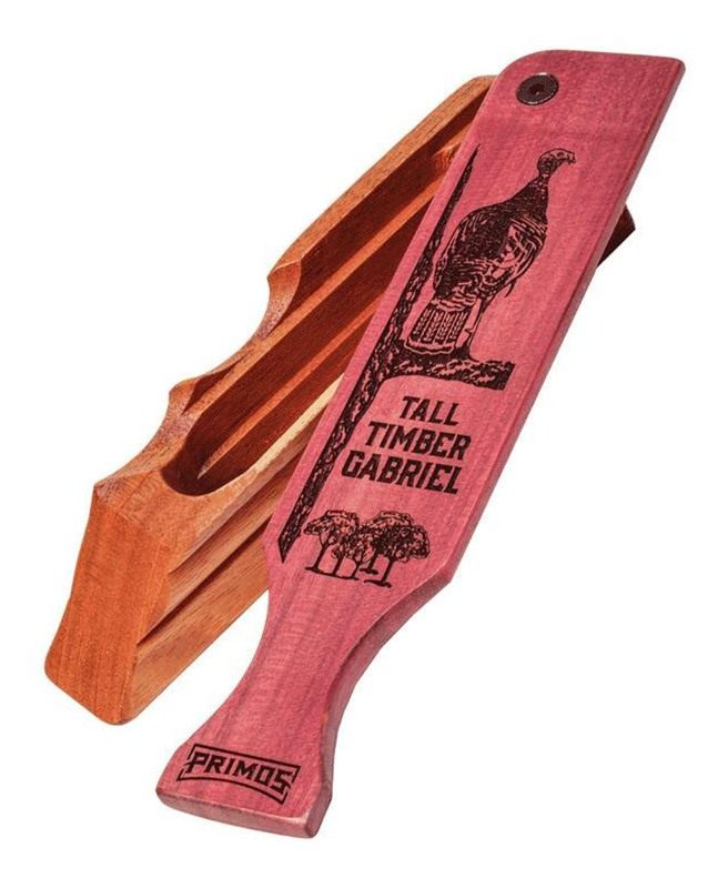 Primos 2915 Tall Timber Gabriel Box Call Attracts Turkeys Natural Wood view 2