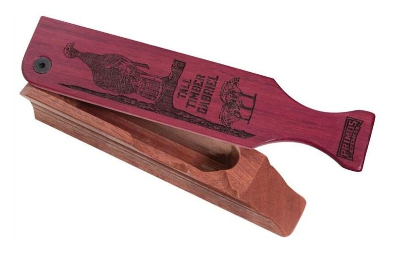 Primos 2915 Tall Timber Gabriel Box Call Attracts Turkeys Natural Wood view 3