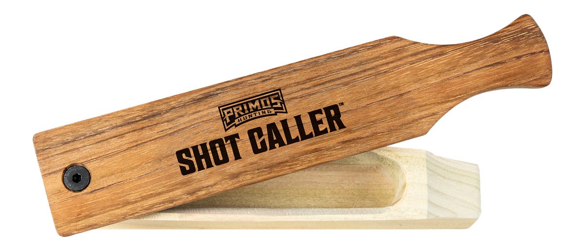 Primos PS2962 Shot Caller Box Attracts Turkey Natural