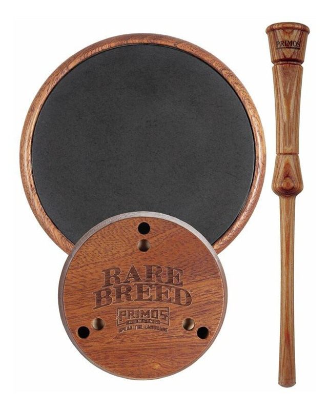 Primos PS2905 Turkey Pot Call Rare Breed Striker Sounds Black/Brown view 2