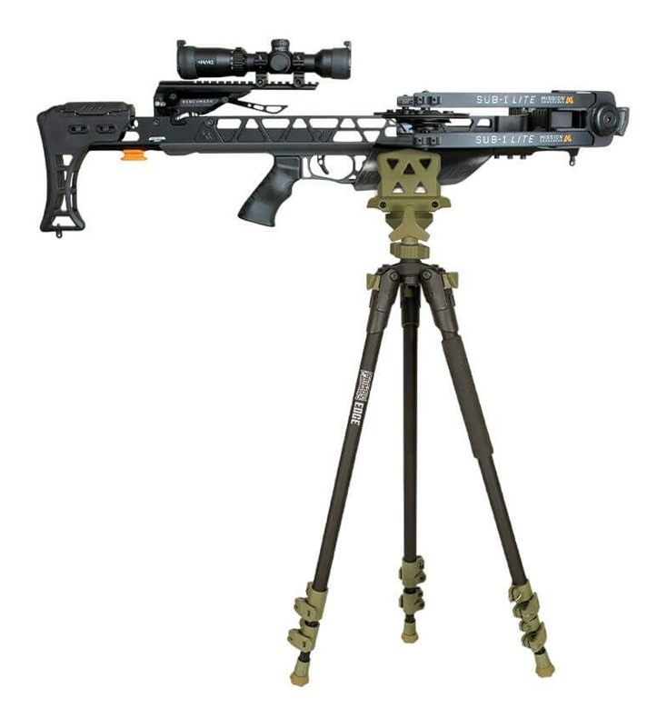 Primos 65831 Edge 31in-59in, Dark Earth with Black Legs, Gun Clamp Mount view 2