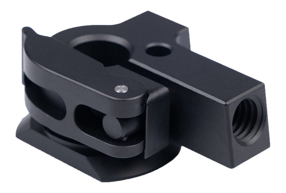 Primos 65906 Heavy Optics Adapter Gray Magnet Fits Apex Spartan Head