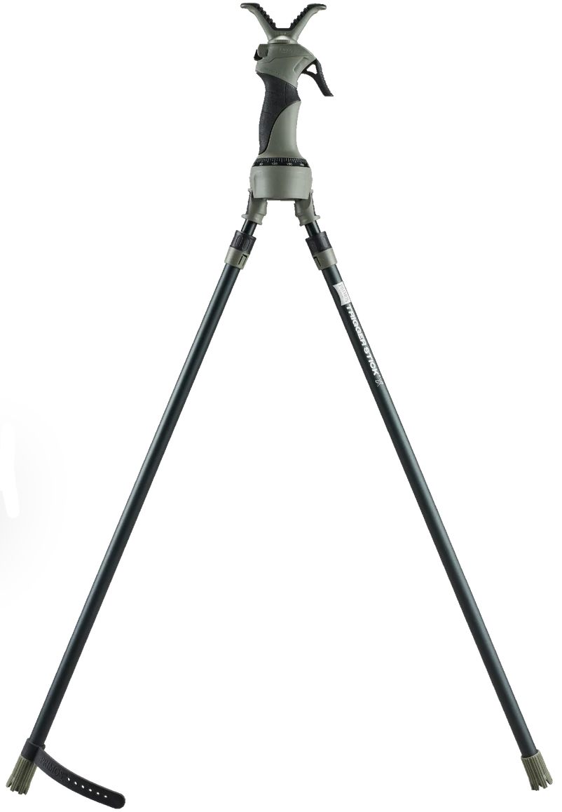 Primos Trigger Stick X GEN4 Bipod 24in-62in Black/Grey view 2