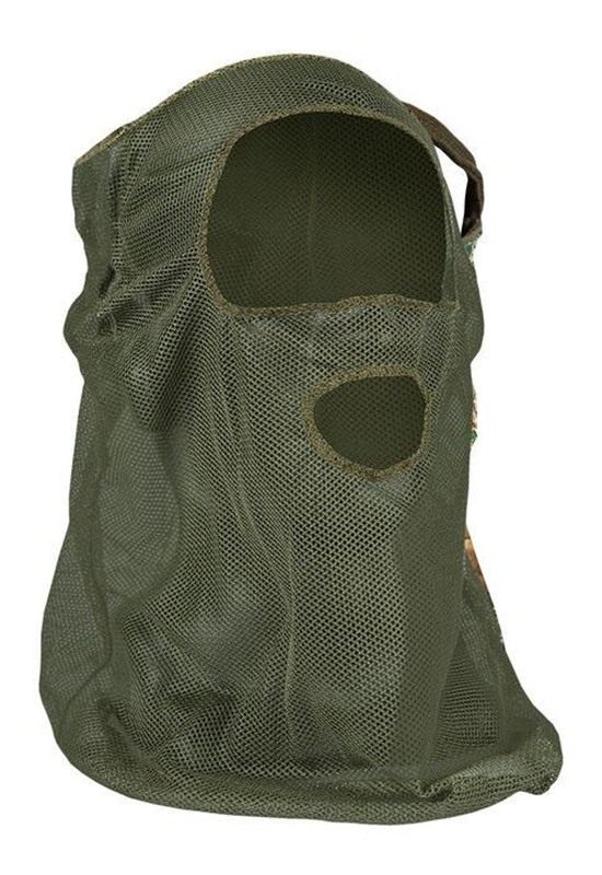 PRIMOS MESH 3/4 FACE MASK-OD GREEN (ONE SIZE FITS MOST) view 3