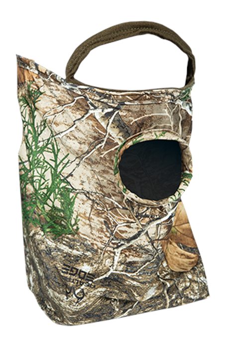 Primos Stretch Fit 1/2 Camo Face Mask- Realtree Edge (one Size Most)