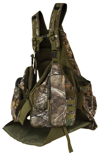Primos Rocker Strap Vest Realtree Xtra Green Camo M-L view 3