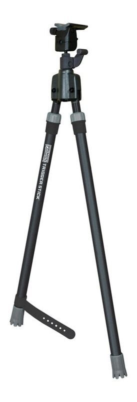 Primos 65826 Trigger Stick Bipod made of Steel with Black Gray Finish, QD S view 2