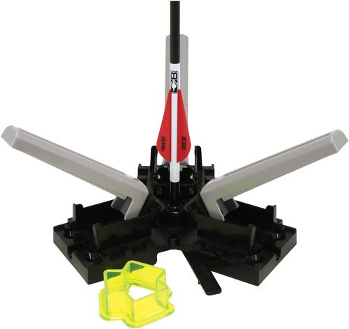 Bohning Triple Tower Archery Fletching Jig, Black view 2