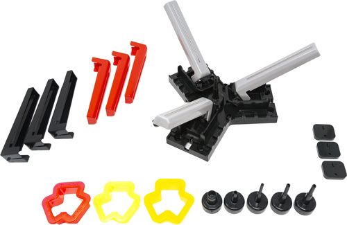 Bohning Triple Tower Archery Fletching Jig, Black view 3