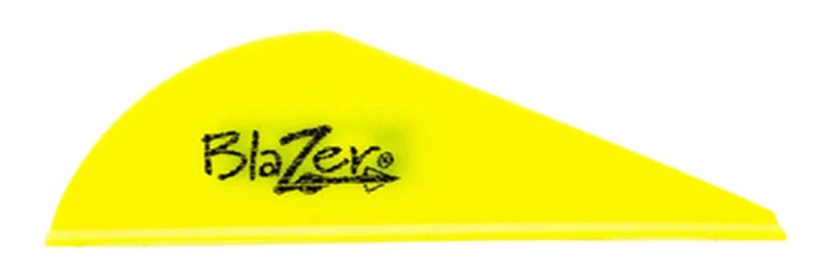 Bohning Blazer Vane (Pack of 36), Neon Yellow 2in