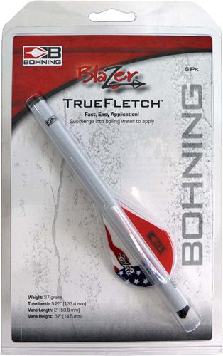 Bohning Blazer QuikFletch American Flag 6 pk, White view 2