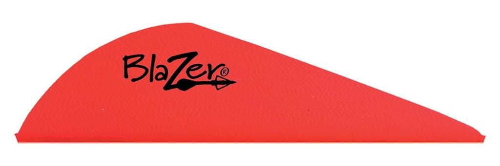 Bohning Blazer Vane (Pack of 36), Neon Red 2in