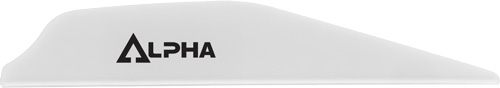 Bohning Alpha AR 1250 Vane 2.8in White 36PK
