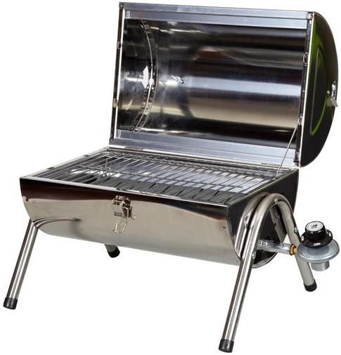 Stansport S/sport Propane Bbq Grill-stainless Steel (10k Btu)