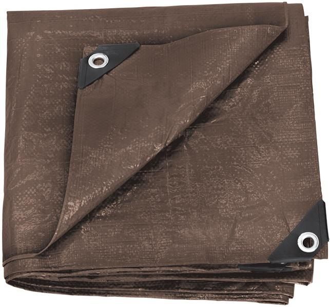 Stansport S/sport 6 X 8 Rip Stop Tarp Brown Standard Duty