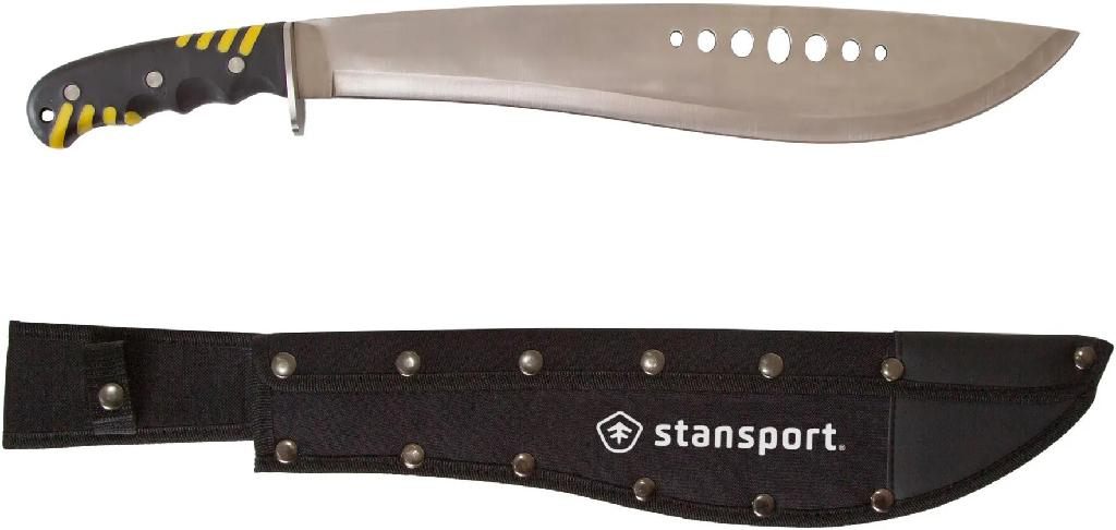 Stansport S/Sport 15in Steel Camp Machete W/Sheath