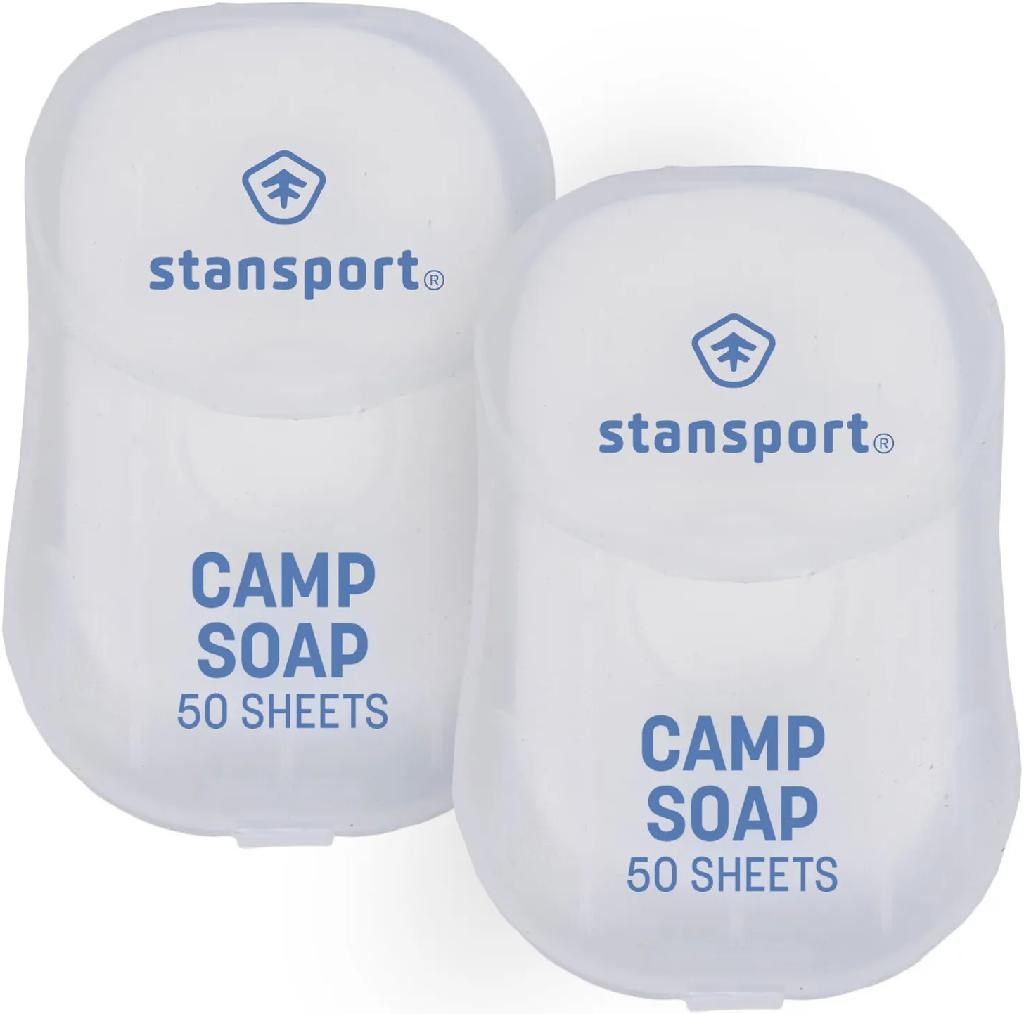 Stansport S/sport Camp Soap Sheets (50 Per Pack)