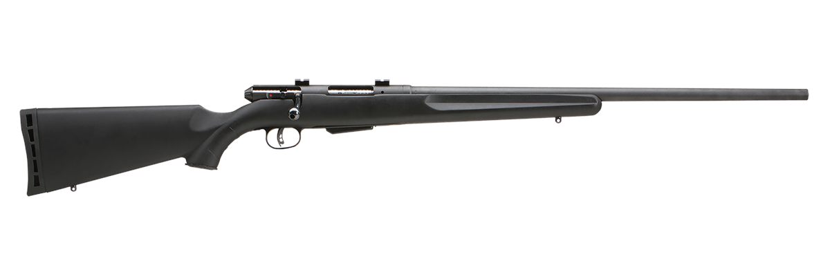 Savage Arms 19154 25 Walking Varminter Full Size 222 Rem 4+1 22in Matte Bla