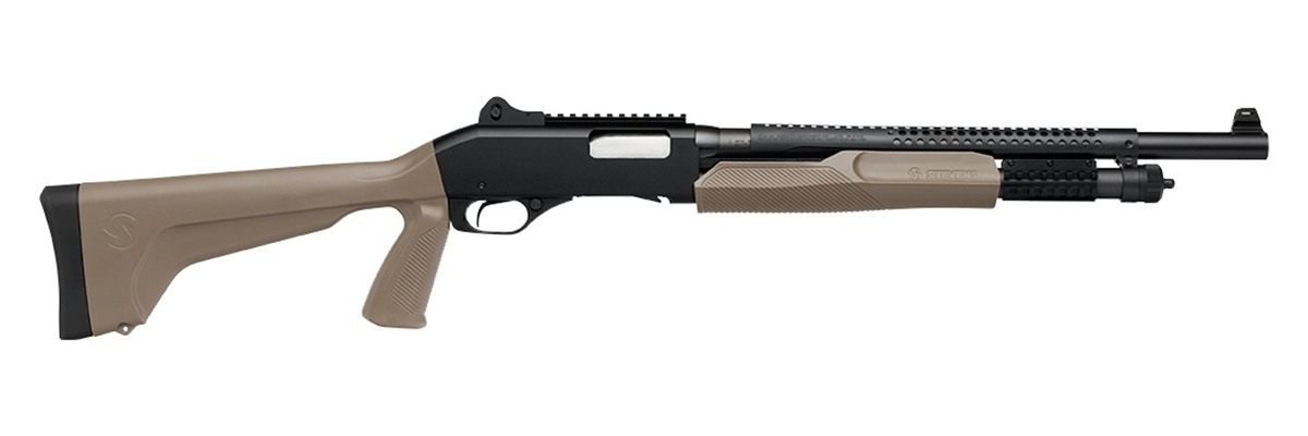 Savage Arms Stevens 320 Tactical 20GA 3in 18.5in PG Heat Shield FDE