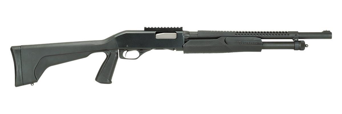 Savage Arms Stevens 19496 320 Security 12 Gauge 3in 5+1 18.50in Matte Black