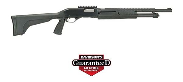 Savage Arms Stevens 19496 320 Security 12 Gauge 3in 5+1 18.50in Matte Black view 3