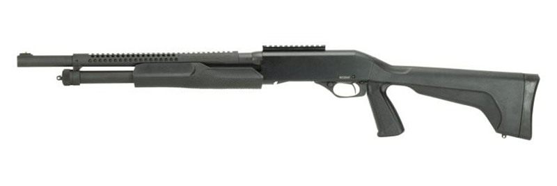Savage Arms Stevens 19496 320 Security 12 Gauge 3in 5+1 18.50in Matte Black view 4