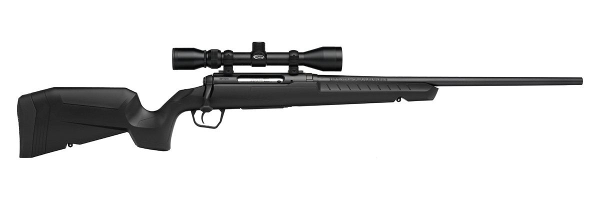 Savage Arms 32010 Axis XP Combo 270 Win 4+1 22in Matte Black Button Rifled