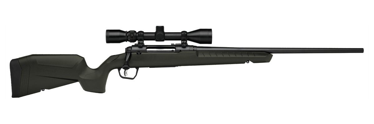 Savage Arms 32151 Axis 2 XP Combo Full Size 243 Win 4+1 22in Black Sporter