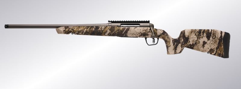 Savage Axis 2 Pro Western Camo Left Hand Rifle 6mm ARC 4rd Capacity 20in Fl view 3