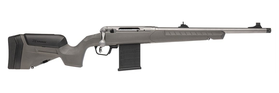 Savage Arms 32498 110 Ridge Hunter 308 Win 10+1 18in Heavy Barrel, Flat Dar view 6