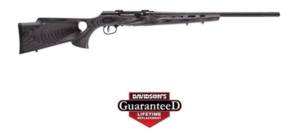 Savage Arms 47005 A17 Target Full Size 17 HMR 10+1 22in Black Heavy Fluted