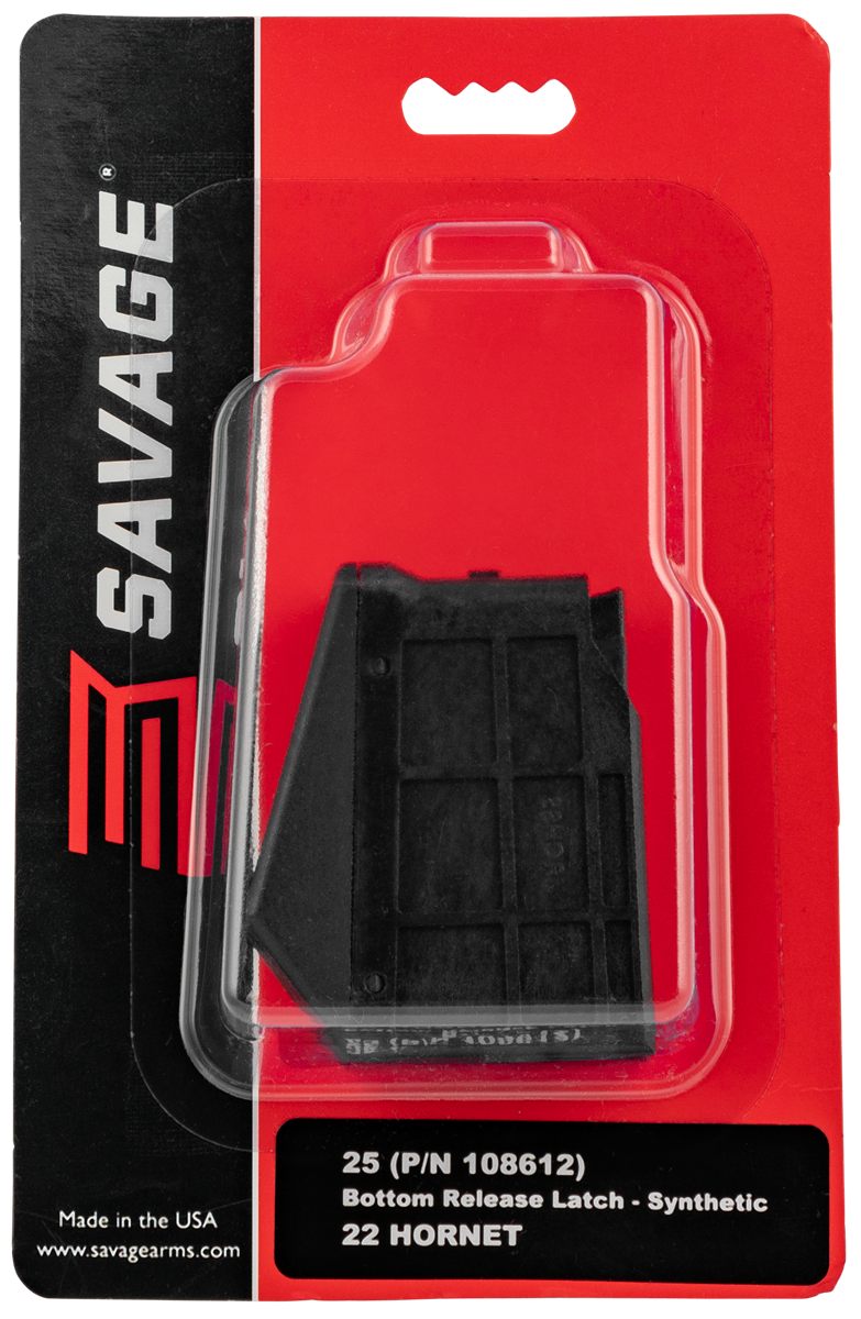 Savage Magazine Model 25 22 Hornet 4RD Synthetic Matte