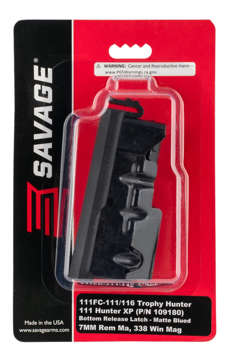 Savage Arms 55253 Axis Blued Detachable 3rd 7mm Rem Mag 338 Win
